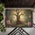 Gnarled Tree Enchanted Forest Woodland Animals - Home Decor Gift for Nature Lovers Doormat - 6
