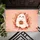 Ghost Pumpkin Candy Basket Autumn Leaves - Halloween Decor Gift Doormat - 6