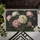 Full Bloom Peony Blossoms Yellow Gold Stamens Green Foliage - Home Decor Gift for Garden Lover Doormat - 6