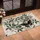 Intertwining Butterflies Botanical Branches Vines Flowers Leaves Centipede Insects - Home Decor Gift Doormat - 4