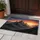 Rugged Mountain Landscape Sunset - Home Decor Gift for Nature Lover Doormat - 5