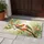 Vibrant Birds Orange Berries Gnarled Branch Botanical Leaves - Wildlife Lover Home Decor Gift Doormat - 5