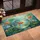 Goldfish Glass Bowl Lily Pads Aquarium - Home Decor Gift for Fish Lovers Doormat - 4