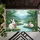 White Rabbits Watermelon Tropical Jungle - Home Decor Gift for Rabbit Lover Doormat - 6