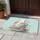 Baby Bunny Pearl Teacup Pink Roses Scrollwork - Home Decor Gift for Bunny Lover Doormat - 5