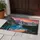 Snow Capped Mountain Lake Sunset Landscape - Home Decor Gift Doormat - 5