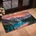 Snow Capped Mountain Lake Sunset Landscape - Home Decor Gift Doormat - 4