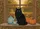 Black Cat Autumn Window Scene Rustic Pumpkins - Fall Home Decor Gift Doormat - 7