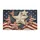 Patriotic Stars American Stripes - Independence Day Gift for Veterans Doormat - 3