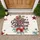 God Bless America Cross Flag Poppies - Independence Day Gift for Veterans Doormat - 1
