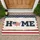 HOME USA Flag Map Stars Stripes Patriotic - Independence Day Home Decor Gift Doormat - 1