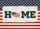 HOME USA Flag Map Stars Stripes Patriotic - Independence Day Home Decor Gift Doormat - 7