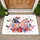 American Flag Butterfly Stars - Independence Day Home Decor Gift for Veterans Doormat - 1