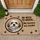 Shih Tzu Dog Paw Prints NO NEED TO KNOCK - Home Decor Gift for Dog Lover Doormat - 1