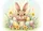 Easter Bunny Decorated Eggs Spring Flowers - Easter Celebration Gift Doormat - 7