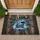 Breaching Great White Shark Ocean Waves - Home Decor Gift for Marine Life Lover Doormat - 1