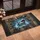 Breaching Great White Shark Ocean Waves - Home Decor Gift for Marine Life Lover Doormat - 4