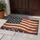 Vintage Distressed American Flag Wavy Stripes - Independence Day Gift for Veterans Doormat - 5