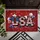 USA Flag Letters Fireworks Balloons Confetti - Independence Day Patriotic Celebration Doormat - 6