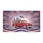 Classic Red Pickup Truck Fireworks Flag Pinwheel - Independence Day Celebration Doormat - 3