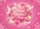 Pink Heart Happy Mother's Day Roses Blossoms White Accents - Mother's Day Gift Doormat - 7