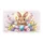 Easter Bunny Decorated Eggs Spring Flowers - Easter Holiday Gift Doormat - 3