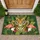 Majestic Tiger Coral Flamingos Lush Tropical Jungle Oasis Accents Home Decor Gift Doormat - 1