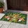 Majestic Tiger Coral Flamingos Lush Tropical Jungle Oasis Accents Home Decor Gift Doormat - 5