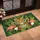 Majestic Tiger Coral Flamingos Lush Tropical Jungle Oasis Accents Home Decor Gift Doormat - 4