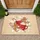 Gingerbread Men Candy Canes Whipped Cream Mugs Snowflakes - Christmas Holiday Decor Doormat - 1