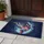 Largemouth Bass American Flag - Independence Day Gift for Veterans Doormat - 5