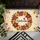 Butterfly Welcome Flower Wreath - Farmhouse Home Decor Doormat - 6