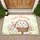 Easter Blessings Bunnies Basket Eggs - Easter Holiday Home Decor Doormat - 1