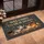 Cats Welcome Home Golden Leaves Wooden Plank - Home Decor Gift for Cat Lover Doormat - 4