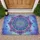 Bohemian Mandala Blossom Paisley Floral Stardust Glow - Boho Lifestyle Home Decor Gift Doormat - 1