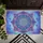 Bohemian Mandala Blossom Paisley Floral Stardust Glow - Boho Lifestyle Home Decor Gift Doormat - 6