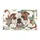 English Bulldog Head Paws Wrinkles Jowls - Home Decor Gift for Dog Lover Doormat - 3