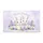 White Bunnies Easter Eggs Lavender Flowers - Easter Home Decor Gift Doormat - 3