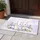 White Bunnies Easter Eggs Lavender Flowers - Easter Home Decor Gift Doormat - 5