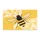 Geometric Bee Diagonal Stripe Wildlife - Home Decor Gift for Bee Lovers Doormat - 3