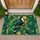 Tropical Bird Botanical Jungle Foliage - Nature Decor Gift for Wildlife Lovers Doormat - 1