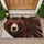 Powerful Angular Bear Face with Prominent Nose - Wildlife Lover Home Decor Gift Doormat - 1