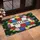 Vibrant Botanical Hydrangea Garden Welcome Message Home Decor Gift for Entryway Doormat - 4