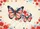Stripes and Stars American Flag Floral Butterflies Independence Day Gift for Veterans Doormat - 7