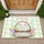 Happy Easter Bunny Eggs Wildflowers - Spring Holiday Home Decor Doormat - 1