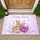 Happy Easter Rabbit Purple Egg Butterflies - Easter Home Decor Doormat - 1