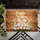Easter Wishes Bunny Ears Easter Eggs Spring Flowers - Easter Home Decor Gift Doormat - 6