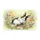 Fluffy Black White Bunny Wildflowers - Home Decor Gift for Animal Lover Doormat - 3