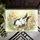Fluffy Black White Bunny Wildflowers - Home Decor Gift for Animal Lover Doormat - 6