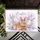 Relaxed Easter Bunny Lavender Eggs Spring Blossoms - Easter Holiday Gift Doormat - 6